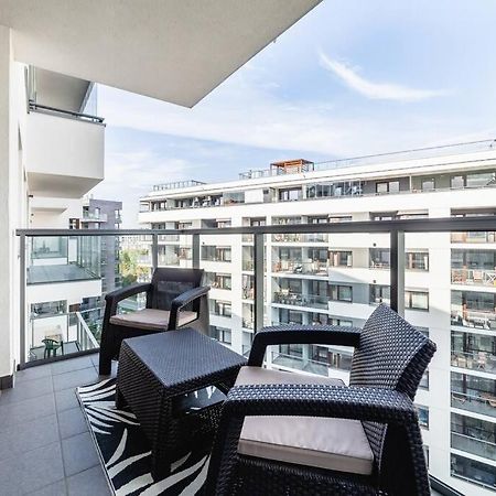 Stylowy Apartament Centrum Warszawy Z Tarasem Varsovia Exterior foto