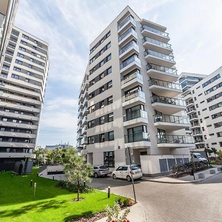 Stylowy Apartament Centrum Warszawy Z Tarasem Varsovia Exterior foto